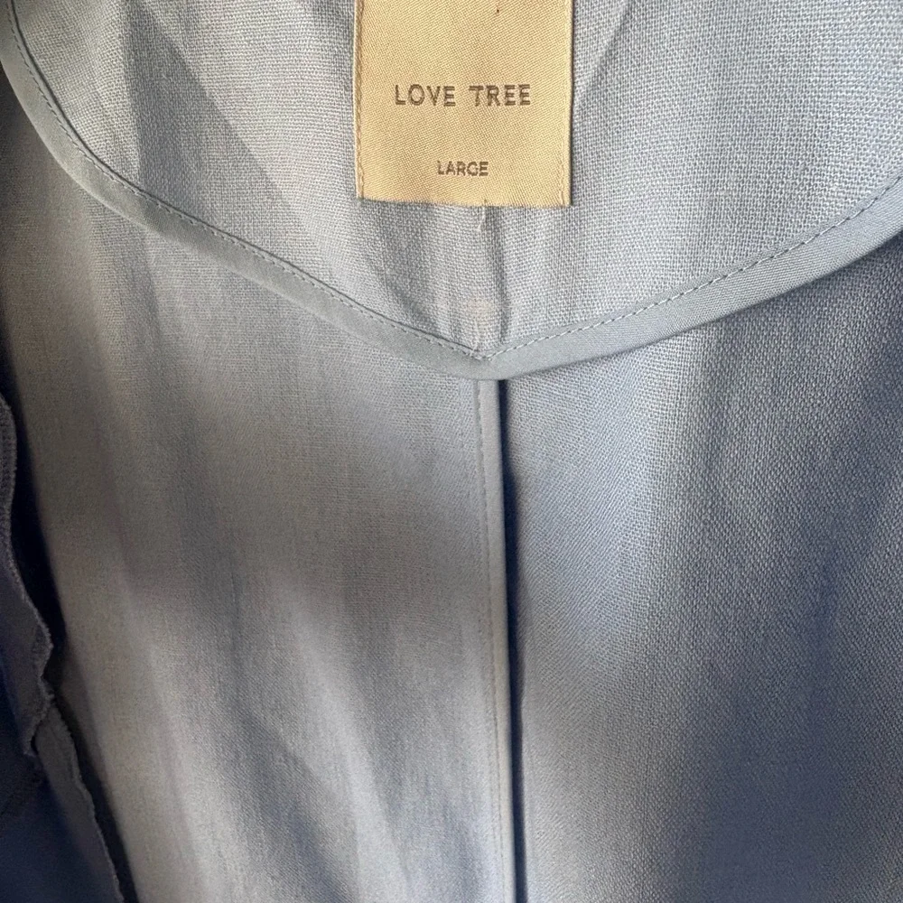 Love Tree Sky Blue Sleeveless Dress - Picture 8 of 8